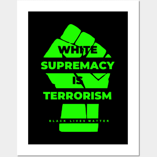 Black Lives Matter (Ligh Green) Posters and Art